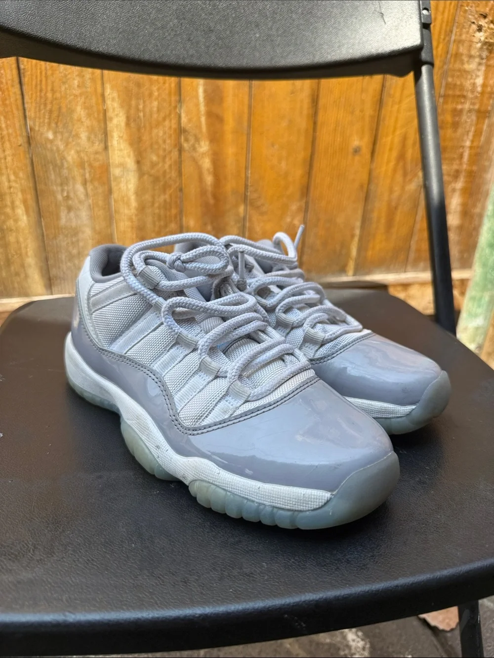 Kids Grey Athletic Sneakers - Brand Unspecified